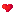 Retro Diffusion 16 by 16 red heart for the same prompt